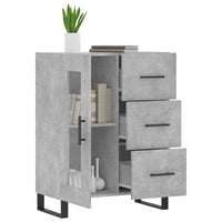 Thumbnail for Sideboard Betongrau 69,5x34x90 cm Holzwerkstoff