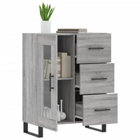Thumbnail for Sideboard Grau Sonoma 69,5x34x90 cm Holzwerkstoff