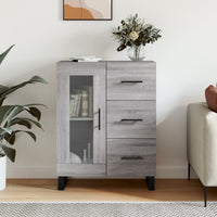 Thumbnail for Sideboard Grau Sonoma 69,5x34x90 cm Holzwerkstoff