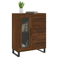 Thumbnail for Sideboard Braun Eichen-Optik 69,5x34x90 cm Holzwerkstoff