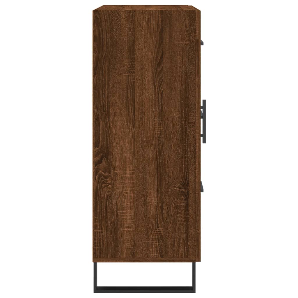 Sideboard Braun Eichen-Optik 69,5x34x90 cm Holzwerkstoff