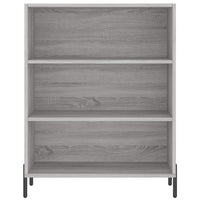Thumbnail for Regalschrank Grau Sonoma 69,5x32,5x90 cm Holzwerkstoff