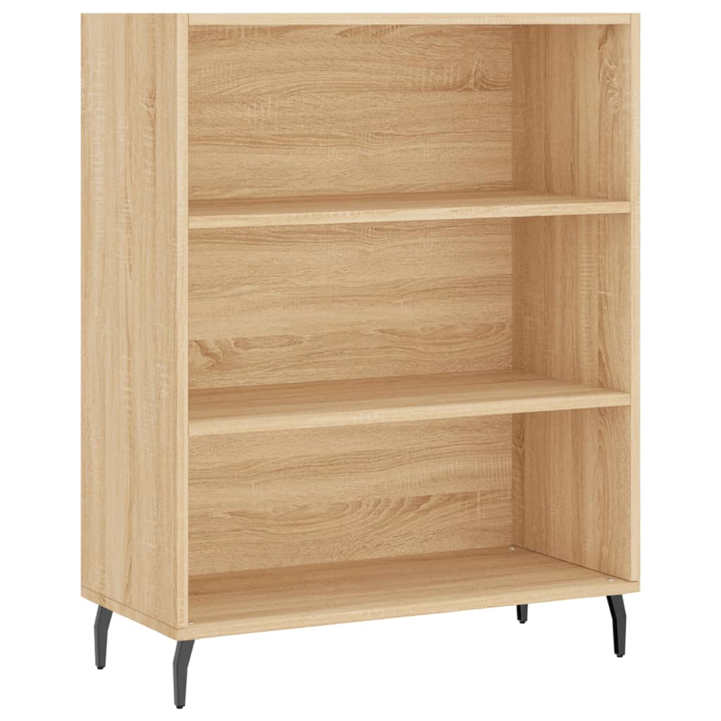 Regalschrank Sonoma-Eiche 69,5x32,5x90 cm Holzwerkstoff