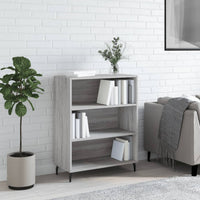 Thumbnail for Regalschrank Grau Sonoma 69,5x32,5x90 cm Holzwerkstoff
