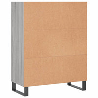 Thumbnail for Regalschrank Grau Sonoma 69,5x32,5x90 cm Holzwerkstoff