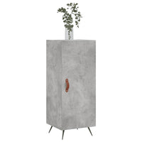 Thumbnail for Sideboard Betongrau 34,5x34x90 cm Holzwerkstoff