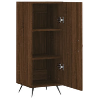 Thumbnail for Sideboard Braun Eichen-Optik 34,5x34x90 cm Holzwerkstoff