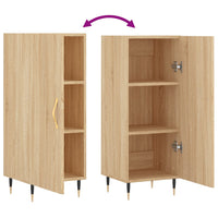 Thumbnail for Sideboard Sonoma-Eiche 34,5x34x90 cm Holzwerkstoff