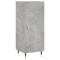 Thumbnail for Sideboard Betongrau 34,5x34x90 cm Holzwerkstoff