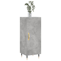 Thumbnail for Sideboard Betongrau 34,5x34x90 cm Holzwerkstoff