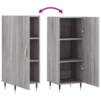 Thumbnail for Sideboard Grau Sonoma 34,5x34x90 cm Holzwerkstoff
