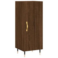 Thumbnail for Sideboard Braun Eichen-Optik 34,5x34x90 cm Holzwerkstoff