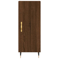 Thumbnail for Sideboard Braun Eichen-Optik 34,5x34x90 cm Holzwerkstoff