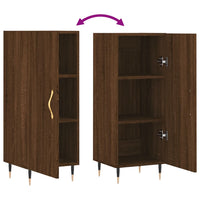 Thumbnail for Sideboard Braun Eichen-Optik 34,5x34x90 cm Holzwerkstoff