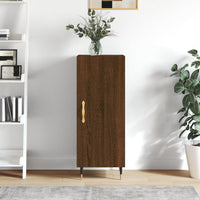 Thumbnail for Sideboard Braun Eichen-Optik 34,5x34x90 cm Holzwerkstoff