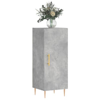 Thumbnail for Sideboard Betongrau 34,5x34x90 cm Holzwerkstoff