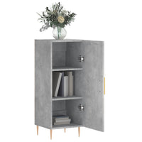 Thumbnail for Sideboard Betongrau 34,5x34x90 cm Holzwerkstoff