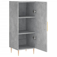 Thumbnail for Sideboard Betongrau 34,5x34x90 cm Holzwerkstoff