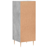 Thumbnail for Sideboard Betongrau 34,5x34x90 cm Holzwerkstoff