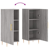 Thumbnail for Sideboard Grau Sonoma 34,5x34x90 cm Holzwerkstoff