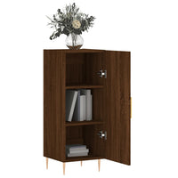 Thumbnail for Sideboard Braun Eichen-Optik 34,5x34x90 cm Holzwerkstoff