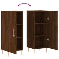 Thumbnail for Sideboard Braun Eichen-Optik 34,5x34x90 cm Holzwerkstoff