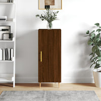 Thumbnail for Sideboard Braun Eichen-Optik 34,5x34x90 cm Holzwerkstoff