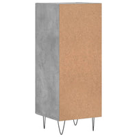 Thumbnail for Sideboard Betongrau 34,5x34x90 cm Holzwerkstoff