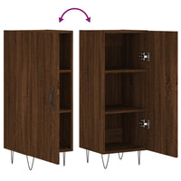 Thumbnail for Sideboard Braun Eichen-Optik 34,5x34x90 cm Holzwerkstoff