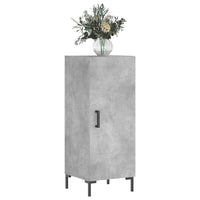 Thumbnail for Sideboard Betongrau 34,5x34x90 cm Holzwerkstoff