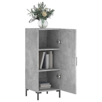 Thumbnail for Sideboard Betongrau 34,5x34x90 cm Holzwerkstoff