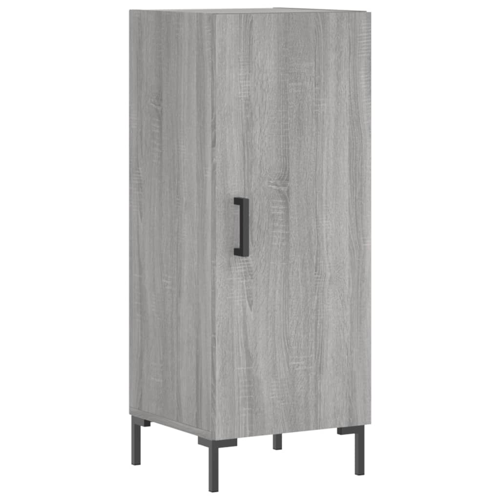 Sideboard Grau Sonoma 34,5x34x90 cm Holzwerkstoff