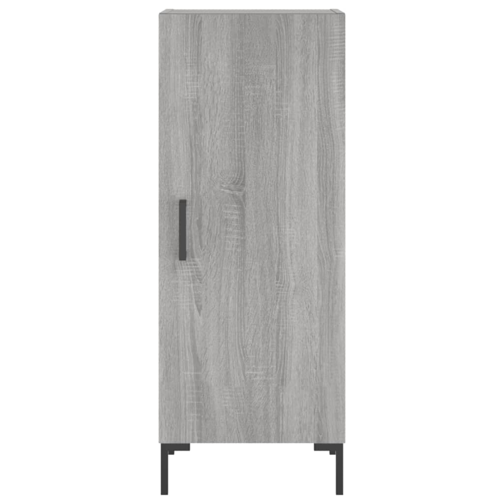 Sideboard Grau Sonoma 34,5x34x90 cm Holzwerkstoff