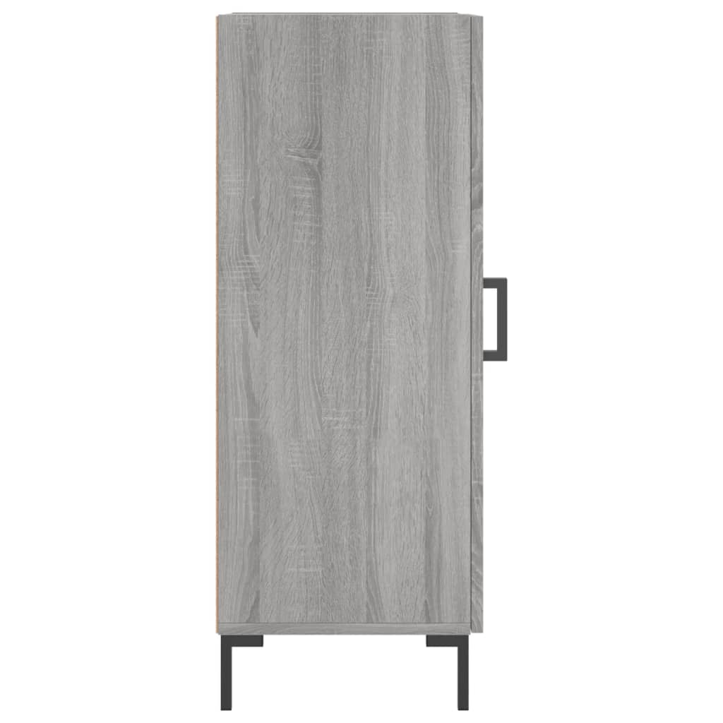 Sideboard Grau Sonoma 34,5x34x90 cm Holzwerkstoff