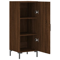 Thumbnail for Sideboard Braun Eichen-Optik 34,5x34x90 cm Holzwerkstoff