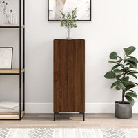 Thumbnail for Sideboard Braun Eichen-Optik 34,5x34x90 cm Holzwerkstoff