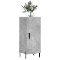Thumbnail for Sideboard Betongrau 34,5x34x90 cm Holzwerkstoff