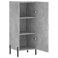 Thumbnail for Sideboard Betongrau 34,5x34x90 cm Holzwerkstoff