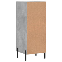 Thumbnail for Sideboard Betongrau 34,5x34x90 cm Holzwerkstoff