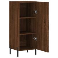 Thumbnail for Sideboard Braun Eichen-Optik 34,5x34x90 cm Holzwerkstoff