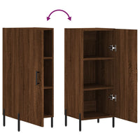 Thumbnail for Sideboard Braun Eichen-Optik 34,5x34x90 cm Holzwerkstoff