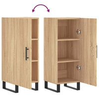 Thumbnail for Sideboard Sonoma-Eiche 34,5x34x90 cm Holzwerkstoff