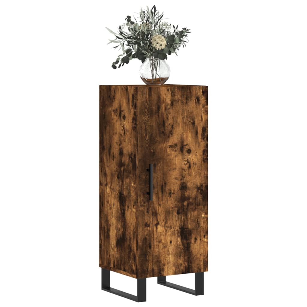 Sideboard Räuchereiche 34,5x34x90 cm Holzwerkstoff