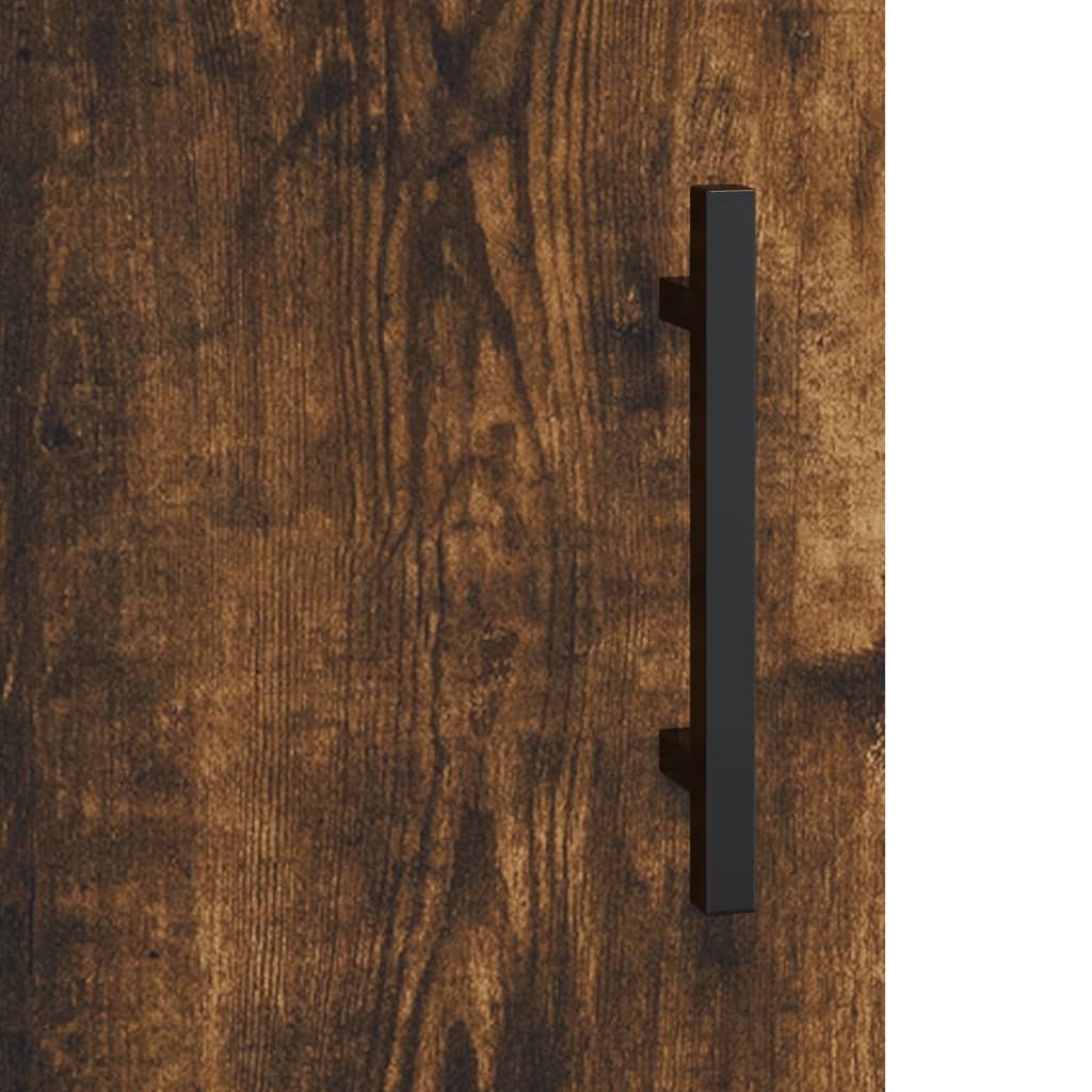 Sideboard Räuchereiche 34,5x34x90 cm Holzwerkstoff
