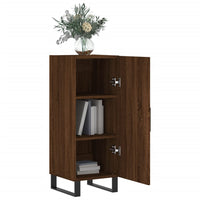 Thumbnail for Sideboard Braun Eichen-Optik 34,5x34x90 cm Holzwerkstoff