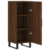 Thumbnail for Sideboard Braun Eichen-Optik 34,5x34x90 cm Holzwerkstoff