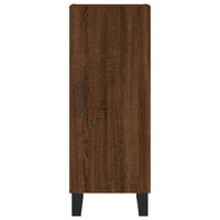 Thumbnail for Sideboard Braun Eichen-Optik 34,5x34x90 cm Holzwerkstoff