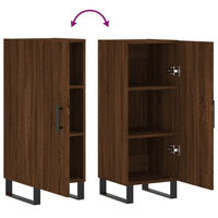 Thumbnail for Sideboard Braun Eichen-Optik 34,5x34x90 cm Holzwerkstoff