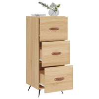 Thumbnail for Sideboard Sonoma-Eiche 34,5x34x90 cm Holzwerkstoff