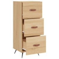 Thumbnail for Sideboard Sonoma-Eiche 34,5x34x90 cm Holzwerkstoff